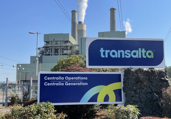 Centralia Plant front view with signage